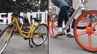 Chinese Tech Giants' New Bet: Bike Sharing