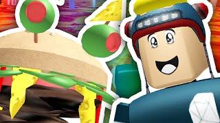 ESCAPE THE GIANT BURGER!! | Roblox