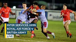 In full: RAF U23s v British Army U23s | Inter Services under-23s championship action