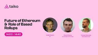 Vitalik Butterin, Tomasz Stanczak, Brecht Devos - Future of Ethereum & Role of Based Rollups