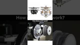 Please Watch until the End ️ CVT Working #cad #3ddesign #3danimation #mechanical #automobile #3d