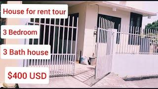 House For Rent Tour 3 Bedroom 3 Bath House $400 USD,in STO, Rosario Heights Dumaguete City