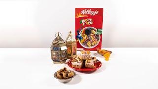 Ramadan’s Mom’s Sous Chef | Kellogg's Froot Loops Biscuit Bars with Dried Arabic Fruits Recipe