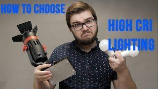 How to get good QUALITY light! High CRI lighting