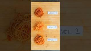 We react to THREE LEVELS PASTA