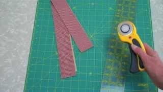 ROTARY CUTTING -- Strips (#1 of 1 video) - LearnHowToQuilt.com BEGINNER BASICS