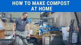 How To Make Compost At Home