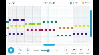 Stereo Madness (geometry dash)| Chrome Music Lab