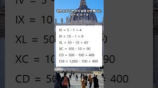 파사드 년도? 로마숫자 읽는 법!