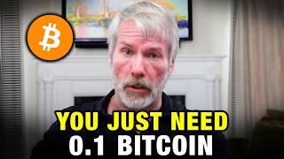 Michael Saylor - Why You NEED To Own Just 0.1 Bitcoin (BTC) In 2025 (Prediction)