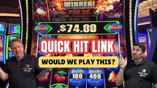 QuickHit Link Slot Machine  Good Machine to Play? Would We Recommend It? #slots