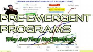 Pre-Emergent Programs, WHY ARE THEY NOT WORKING - Cool & Warm Season