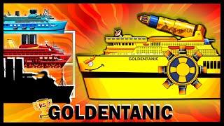 The GOLDENTANIC ARENA - the battle of the flaming fleet, The Final Battle, FULL ANIMATION