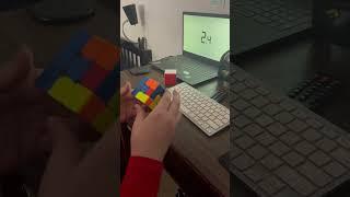 Solving A 3x3 Rubiks Cube In 10 Seconds | Almost PR | Rubiks Cube Fail