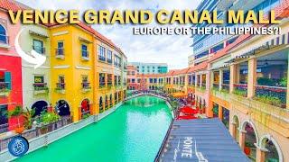 VENICE GRAND CANAL Mall Tour in Manila, Philippines