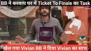 bigg Boss 18 BB ने करवाय घर में Ticket To Finale का Task BB ने दिया Vivian का साथ #biggboss #vivian