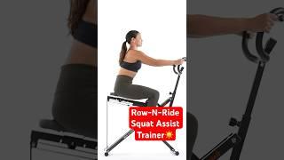 Upright Row-N-Ride Squat Assist Trainer Machine for Abs and Glutes ️