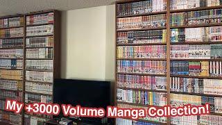 My 3000+ Manga Volume Library! - 2024 Manga Collection Tour