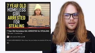 7 Year Old Homeless Girl Is ARRESTED | Life Lessons With Luis