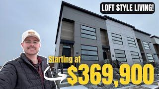 LOFT style townhomes starting at $369,900 here in Lethbridge, Alberta. Lets go for a tour!