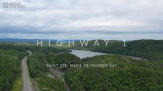 DRIVING ON HIGHWAY 1 BETWEEN SAULT STE. MARIE TO THUNDER BAY