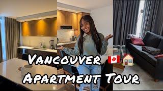 My Furnished Apartment Tour | Downtown Vancouver | City View