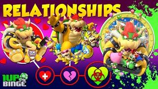 Bowser’s Relationships: ️ Healthy to Toxic ️