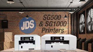 JDS Introduces the SG500 & SG1000 Sublimation Printers