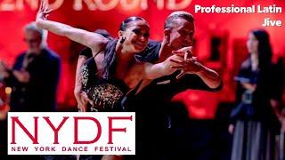 NYDF 2019 - Professional Latin - Jive - Andrii Voloshko and Kateryna Kyrylenko