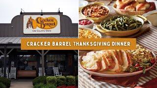 CRACKER BARREL THANKSGIVING UNBOXING