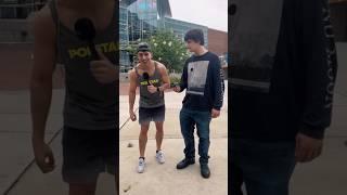 Craziest street interview I’ve ever done #comedy