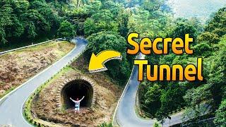 We found CREEPY TUNNEL below this Zigzag Road in the Philippines