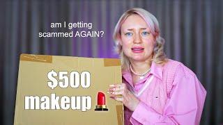 I bought a $500 makeup mystery box (the scam goes on)