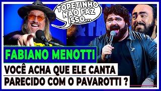 Fabiano Menotti canta parecido com Luciano Pavarotti? by LEANDRO VOZ