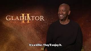 Gladiator II Interview with Denzel Washington & Connie Nielsen