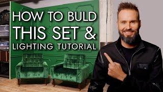 How to Build a Photoshoot Set from Scratch: Complete Guide and Lighting Tutorial