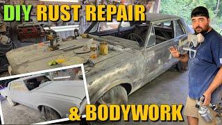 '64 Pontiac Lemans RUST REPAIR & DIY Restoration Begins!