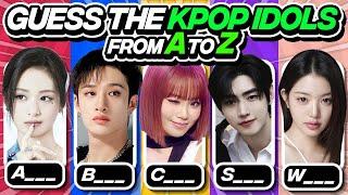 ⭐️Guess the Kpop Idols: a to z - Kpop Haven 2025