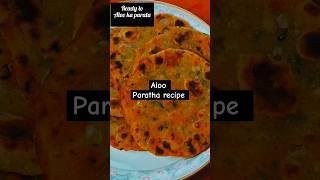 Aloo paratha recipe #recipe #shorts #cooking #food #easyrecipe #potatowedges #ytshorts #yt