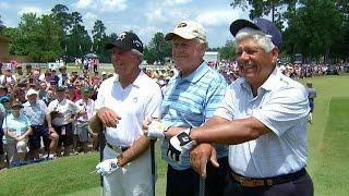 Jack Nicklaus, Gary Player and Lee Trevino’s comments at Insperity Invitational