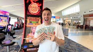 I Put in My Last $100 at the Airport and This Happened!