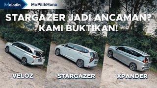 Anak Baru Nantangin Senior, Apa yang Terjadi? Komparasi Stargazer VS Veloz VS Xpander | Moladin