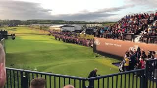 Darren Clarke’s opening tee shot - The Open Royal Portrush 2019