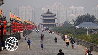 Xi'an, China: City Walls & Goose Pagodas  [Amazing Places 4K]