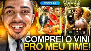 PERDI A LINHA NESSE VIDEO!  RECICLEI RODRI NO FC MOBILE 25!  | COMPREI O VINI MELHOR DO MUNDO! 