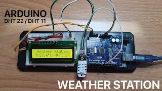 Arduino Weather Station in ACTION