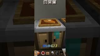 Minecraft kitchen build hack #minecraft #youtubeshorts #gaming @mine7.7