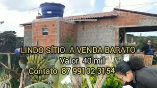 Sítio a venda ñ perda essa chace grande oportunidade 40 mil 87 99102 3154