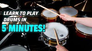 Anyone Can Learn How To Play DRUMS! | BEGINNER DRUM LESSON - That Swedish Drummer