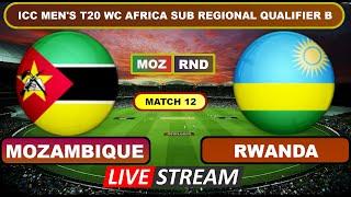 Live - Mozambique vs Rwanda Live Cricket Score & Commentary